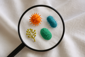 "آلودگی‌های پنهان در کالای خواب بدون شستشوی منظم" 