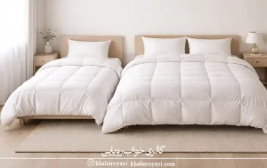 مقایسه لحاف لایت یک نفره و دو نفره برای انتخاب سایز مناسب