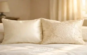 نمونه روبالشتی کتان ساتن ساده و طرح‌دار برای انتخاب مدل مناسب