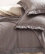 روتختی شاه سر Tziana | ست سه‌تکه کتان پنبه مناسب تخت دو نفره - تصویر 6