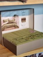 روتختی شاه سر Tziana | ست سه‌تکه کتان پنبه مناسب تخت دو نفره - تصویر 8