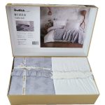 کاور اوزدلیک Ruffle | ست ۷ تکه مخصوص تخت دونفره - تصویر 5