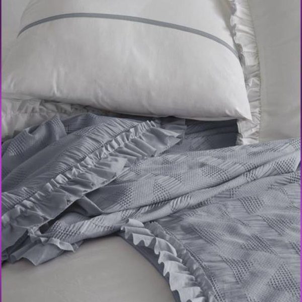 کاور اوزدلیک Ruffle | ست ۷ تکه مخصوص تخت دونفره - تصویر 6