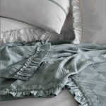 کاور اوزدلیک Ruffle | ست ۷ تکه مخصوص تخت دونفره - تصویر 12