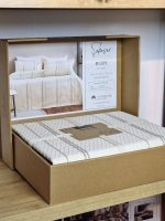 روتختی شاه سر Ruby | ست سه‌تکه کتان پنبه مناسب تخت دو نفره - تصویر 6