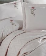 کاور شاه سر Noris | ست ۷ تکه ساتن تخت دو نفره - تصویر 4