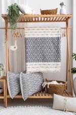 روتختی شاه سر Milena | ست ۳ تکه در دو رنگ خاص مناسب تخت دو نفره - تصویر 5