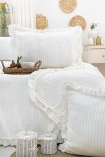 روتختی شاه سر Marta | ست ۳ تکه در سه رنگ خاص مناسب تخت دو نفره - تصویر 6