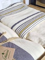 کاور شاه سر Lagos | ست ۶ تکه لینن طبیعی برای تخت دو نفره - تصویر 5