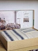 کاور شاه سر Lagos | ست ۶ تکه لینن طبیعی برای تخت دو نفره - تصویر 6