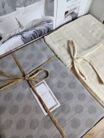 کاور شاه سر Dante | ست ۷ تکه لوکس با روتختی، ۱۰۰٪ کتان برای تخت دو نفره - تصویر 4