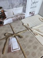 کاور شاه سر Dante | ست ۷ تکه لوکس با روتختی، ۱۰۰٪ کتان برای تخت دو نفره - تصویر 7