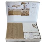 کاور شاه سر Brianna | ست ۶ تکه لوکس برای تخت دو نفره - تصویر 4