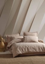 کاور شاه سر Jasmin | ست ۶ تکه لوکس با پارچه لطیف برای تخت دو نفره - تصویر 5