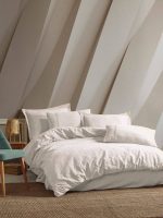 کاور شاه سر Jasmin | ست ۶ تکه لوکس با پارچه لطیف برای تخت دو نفره - تصویر 10