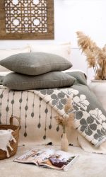 روتختی طرح اشک فورست | ست سه‌تکه لوکس مناسب تخت دو نفره - تصویر 4