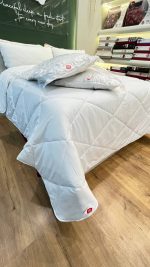 لحاف لایت کتان باکس | ضد تعریق و ضد آلرژی با ۲ بالشت اشانتیون - تصویر 5