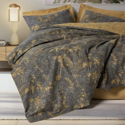 ست کاور دونفره ۴ تکه پنبه‌کتان مدل Dual ترک