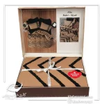 ست کاور دونفره ۶ تکه پنبه کتان Puff Nakisli Bellini Pembe در رنگ ها و طرح های متنوع - تصویر 19