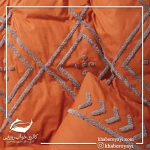 ست کاور دونفره ۶ تکه پنبه کتان Puff Nakisli Bellini Pembe در رنگ ها و طرح های متنوع - تصویر 22