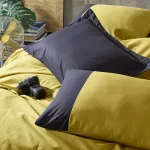 ست کاور دونفره ۴ تکه پنبه‌کتان مدل Plain ترک - تصویر 5