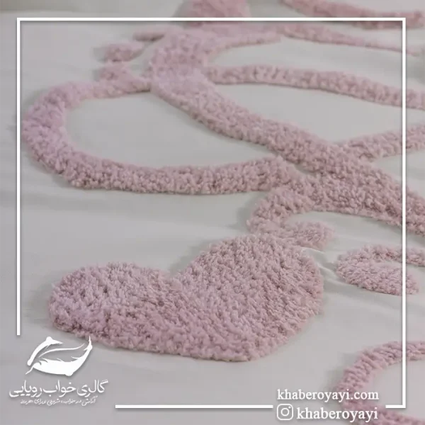 ست کاور دونفره ۶ تکه پنبه کتان Puff Nakisli Bellini Pembe در رنگ ها و طرح های متنوع - تصویر 29
