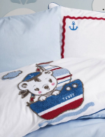 ست کاور نوزادی برجسته ۴ تکه مدل Punch – Miniyo Mav