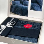 ست کاور دونفره ۴ تکه پنبه‌کتان مدل Plain ترک - تصویر 6