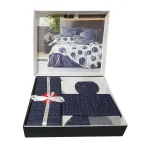 ست کاور دونفره ۴ تکه پنبه‌کتان مدل Modern ترک - تصویر 3