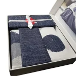 ست کاور دونفره ۴ تکه پنبه‌کتان مدل Modern ترک - تصویر 2