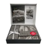 ست کاور دونفره ۴ تکه پنبه‌کتان مدل Modern ترک - تصویر 3