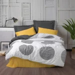 ست کاور دونفره ۴ تکه پنبه‌کتان مدل Modern ترک - تصویر 2