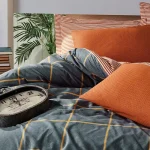 ست کاور دونفره ۴ تکه پنبه‌کتان مدل Modern ترک - تصویر 4