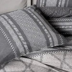 ست کاور دونفره ۴ تکه پنبه‌کتان مدل Toprak ترک - تصویر 2