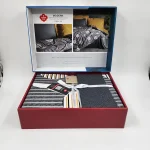 ست کاور دونفره ۴ تکه پنبه‌کتان مدل Modern ترک - تصویر 4