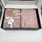 ست کاور و پتو پنبه‌ای دو نفره ۵ تکه Cotton Box - تصویر 5