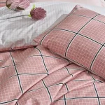 ست کاور دونفره ۴ تکه پنبه‌کتان مدل Minimal ترک - تصویر 4