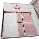 ست کاور دونفره ۴ تکه پنبه‌کتان مدل Minimal ترک - تصویر 3