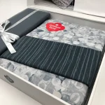 ست کاور دونفره ۴ تکه پنبه‌کتان مدل Minimal ترک - تصویر 6