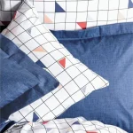 ست کاور دونفره ۴ تکه پنبه‌کتان مدل Minimal ترک - تصویر 2