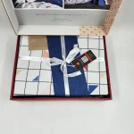 ست کاور دونفره ۴ تکه پنبه‌کتان مدل Minimal ترک - تصویر 3