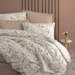 ست کاور دونفره ۴ تکه پنبه‌کتان مدل Minimal ترک