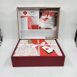 ست کاور دونفره ۴ تکه پنبه‌کتان مدل Petite ترک - تصویر 2