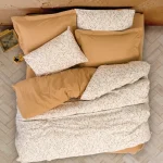 ست کاور دونفره ۴ تکه پنبه‌کتان مدل Petite ترک - تصویر 2