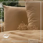 ست کاور دو نفره 4 تکه کتان پنبه برند Cotton Box ترکیه