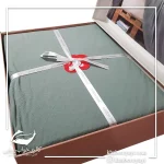 ست کاور دو نفره 4 تکه کتان پنبه برند Cotton Box ترکیه