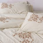 ست کاور دو نفره Cotton Keten – Kaneli لوکس ۶ تکه - تصویر 2