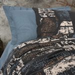 ست کاور دونفره ۴ تکه پنبه‌کتان مدل Dark ترک - تصویر 2