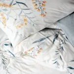 ست کاور دونفره ۴ تکه پنبه‌کتان مدل Mode Line ترک - تصویر 2