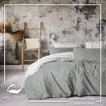 ست کاور دو نفره کتان پنبه Cotton Box مدل Patara